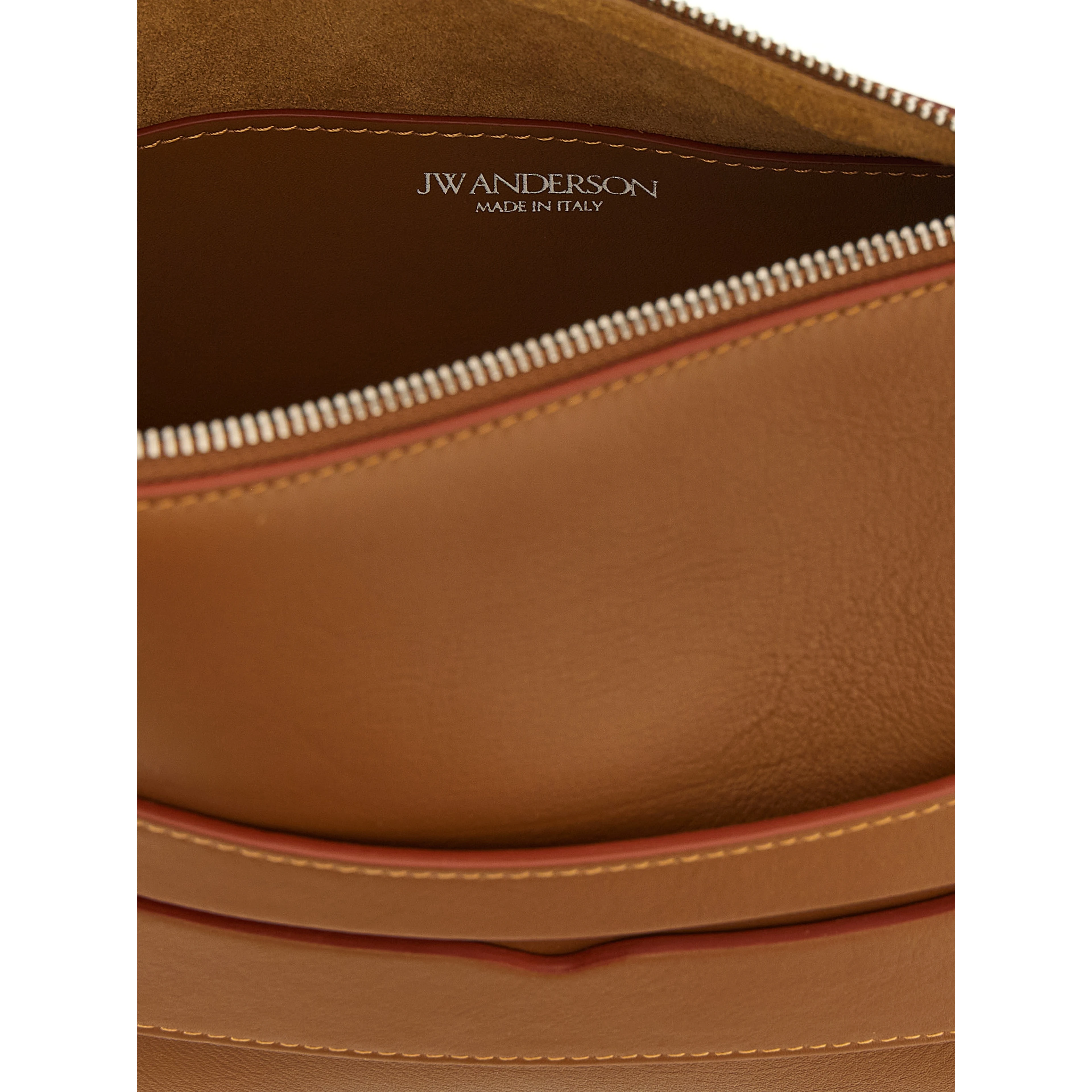 Brown Calfskin Shoulder Bag