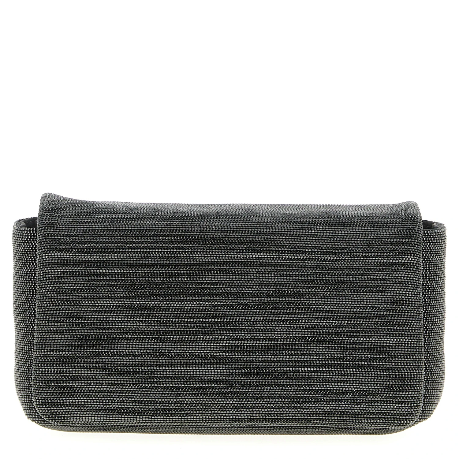 Black Leather Clutch Bag