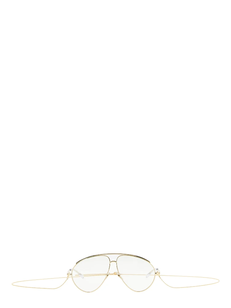 Gold Polyamide Sunglasses