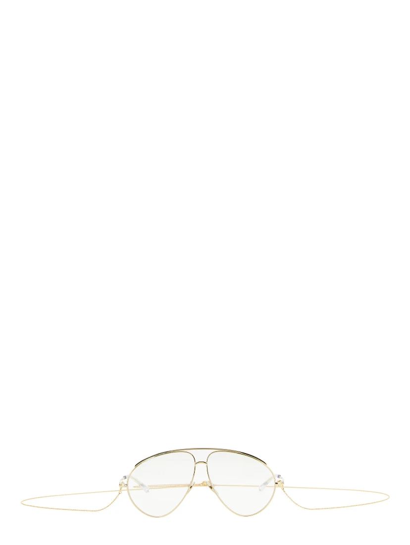 Gold Polyamide Sunglasses