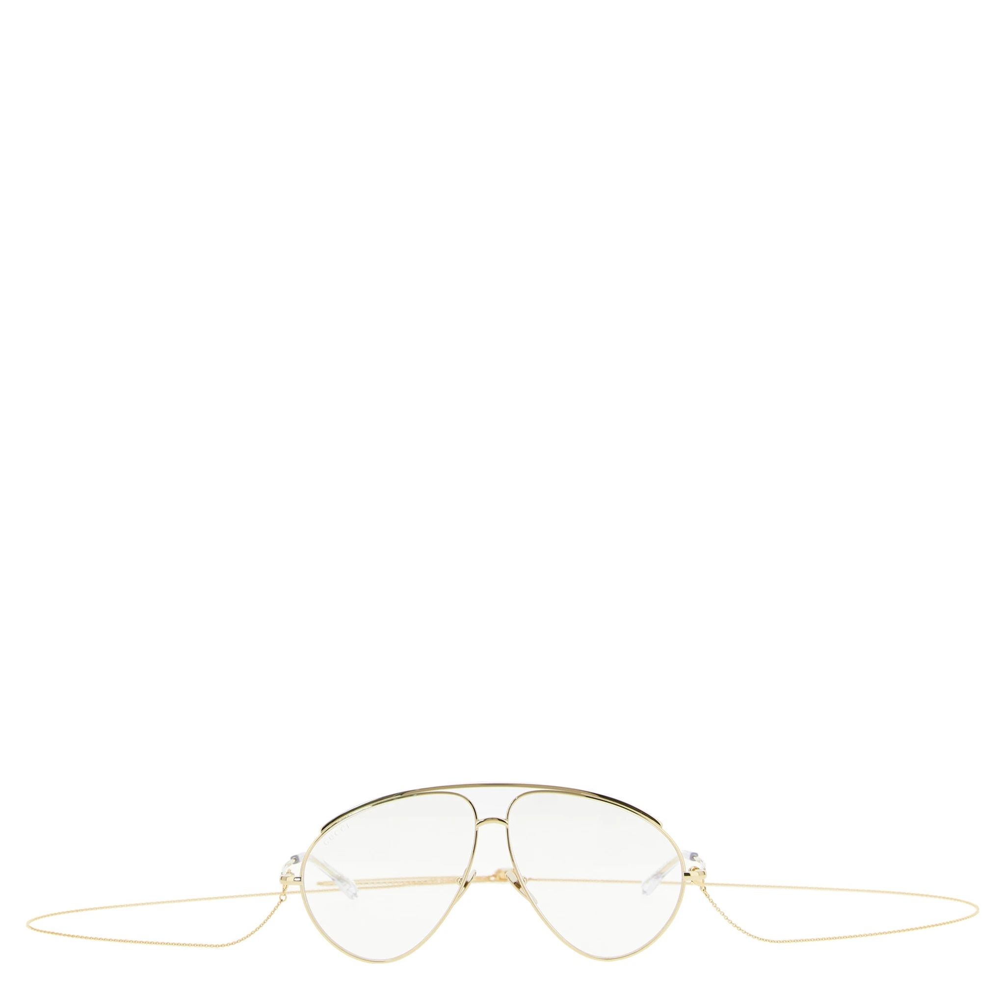 Gold Polyamide Sunglasses