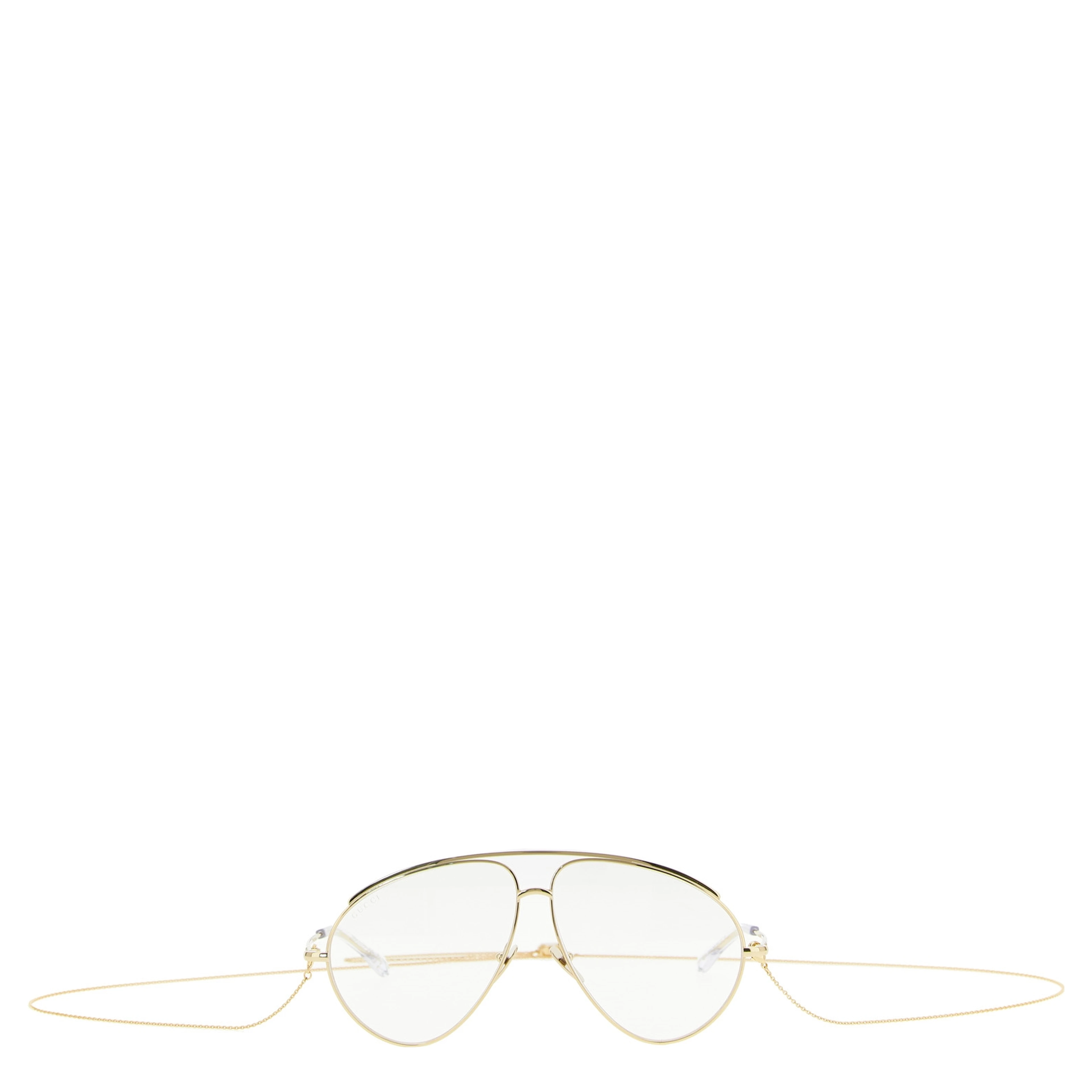 Gold Polyamide Sunglasses