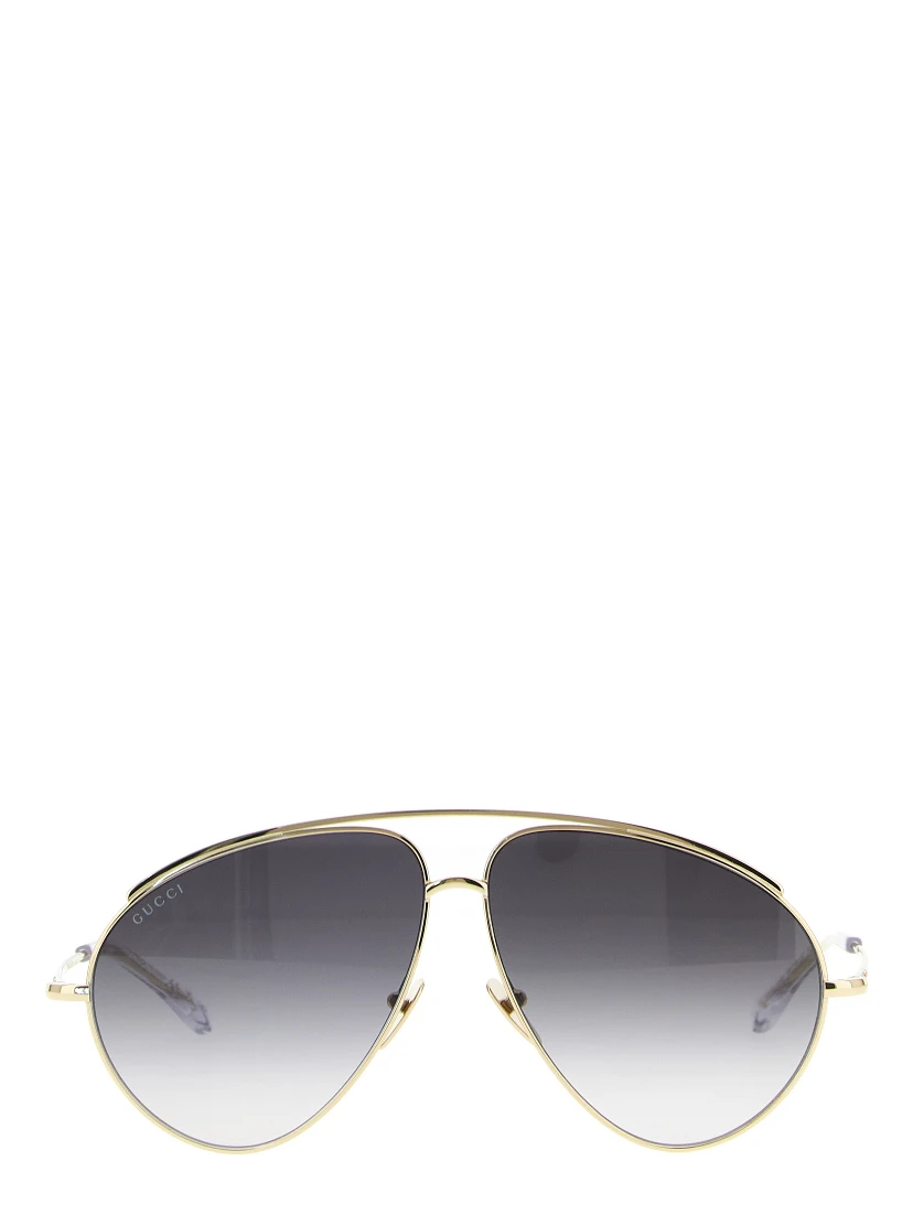 Gold Metal Sunglasses