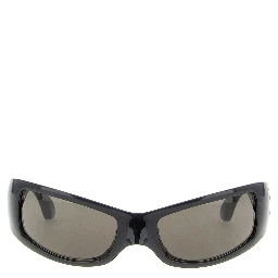 Black Polyamide Sunglasses