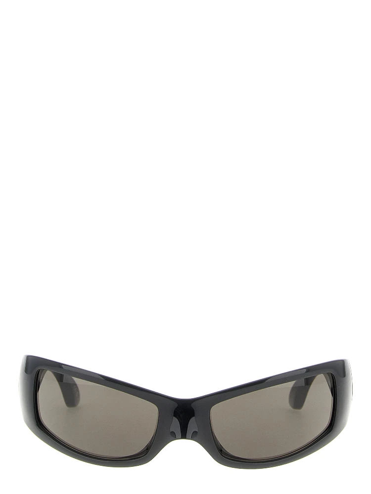 Black Polyamide Sunglasses