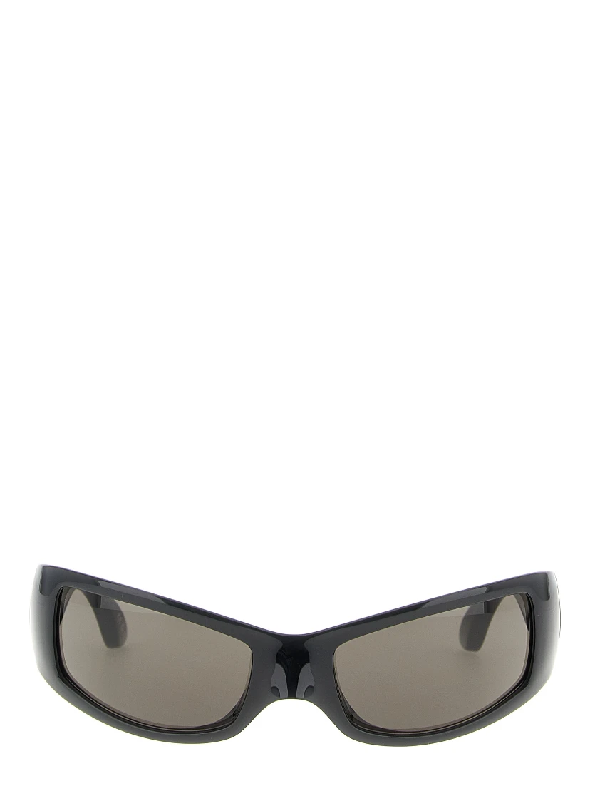 Black Polyamide Sunglasses