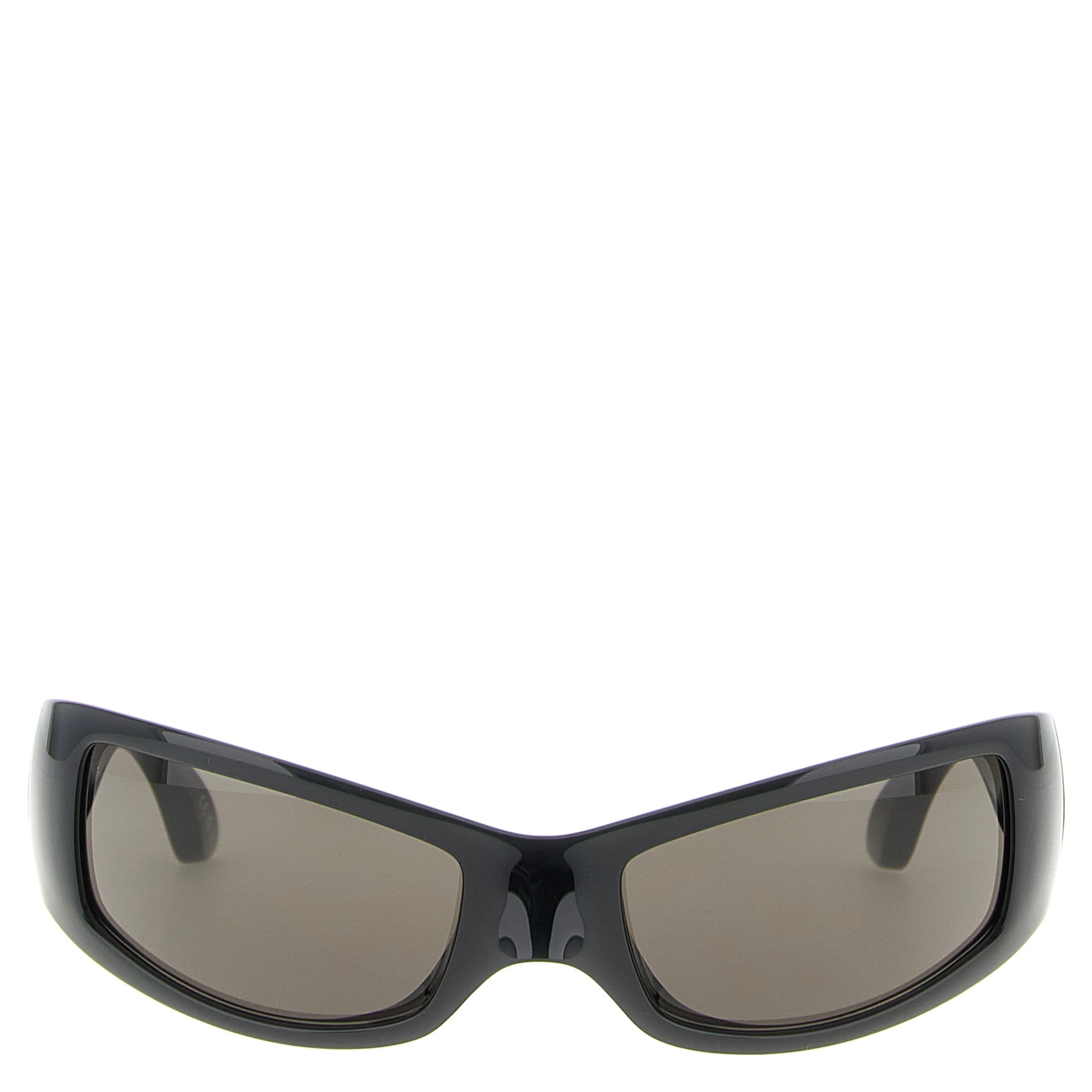 Black Polyamide Sunglasses