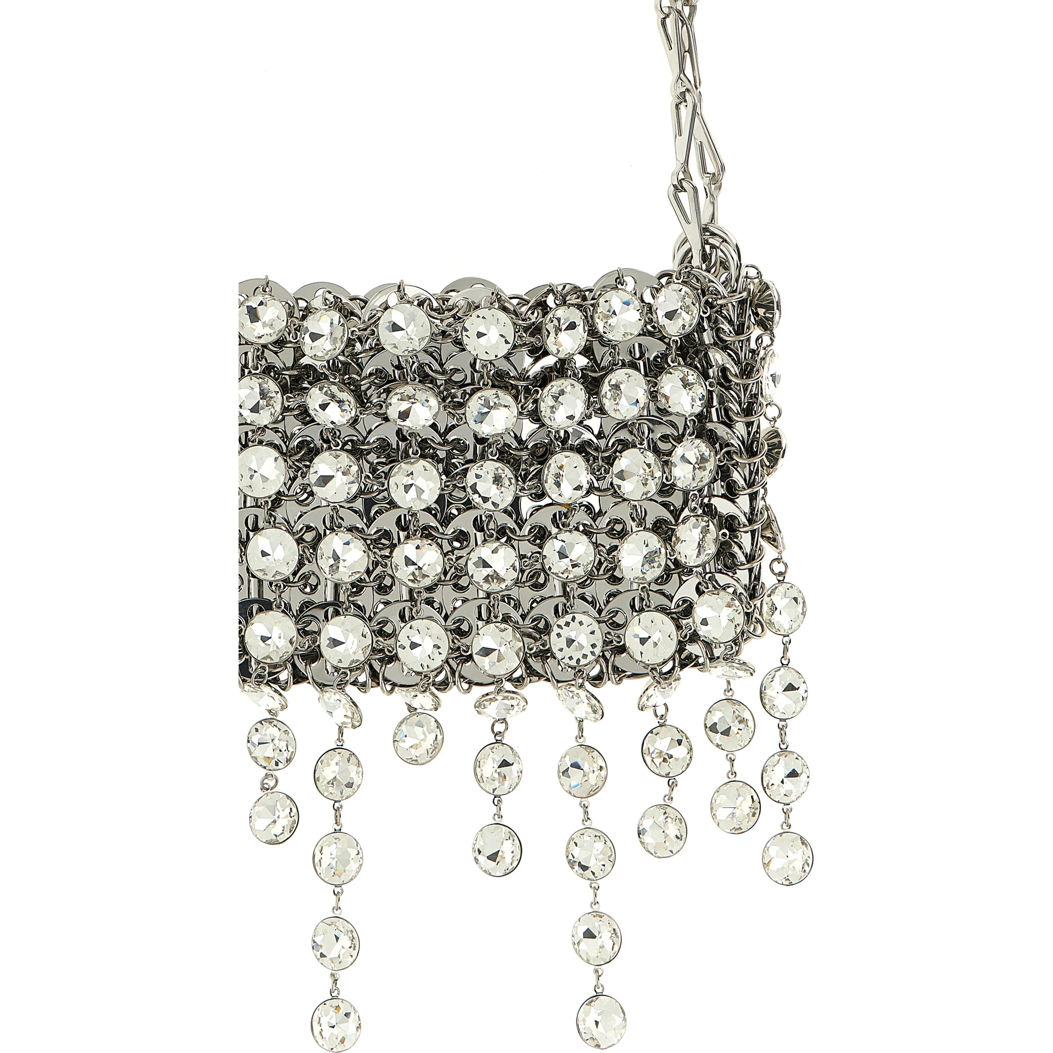 Silver Brass Shoulder Bag