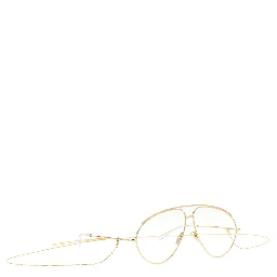Gold Polyamide Sunglasses