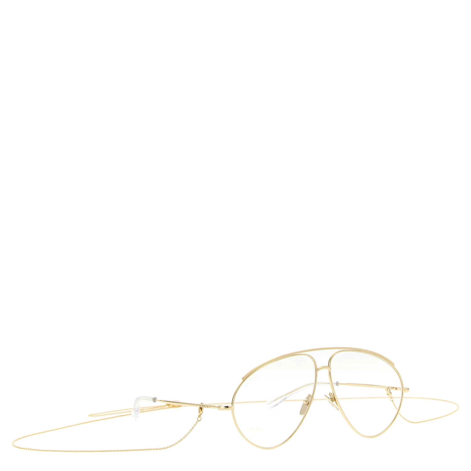 Gold Polyamide Sunglasses