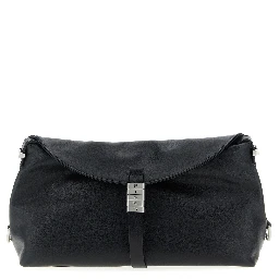 Black Goatskin Shoulder Bag