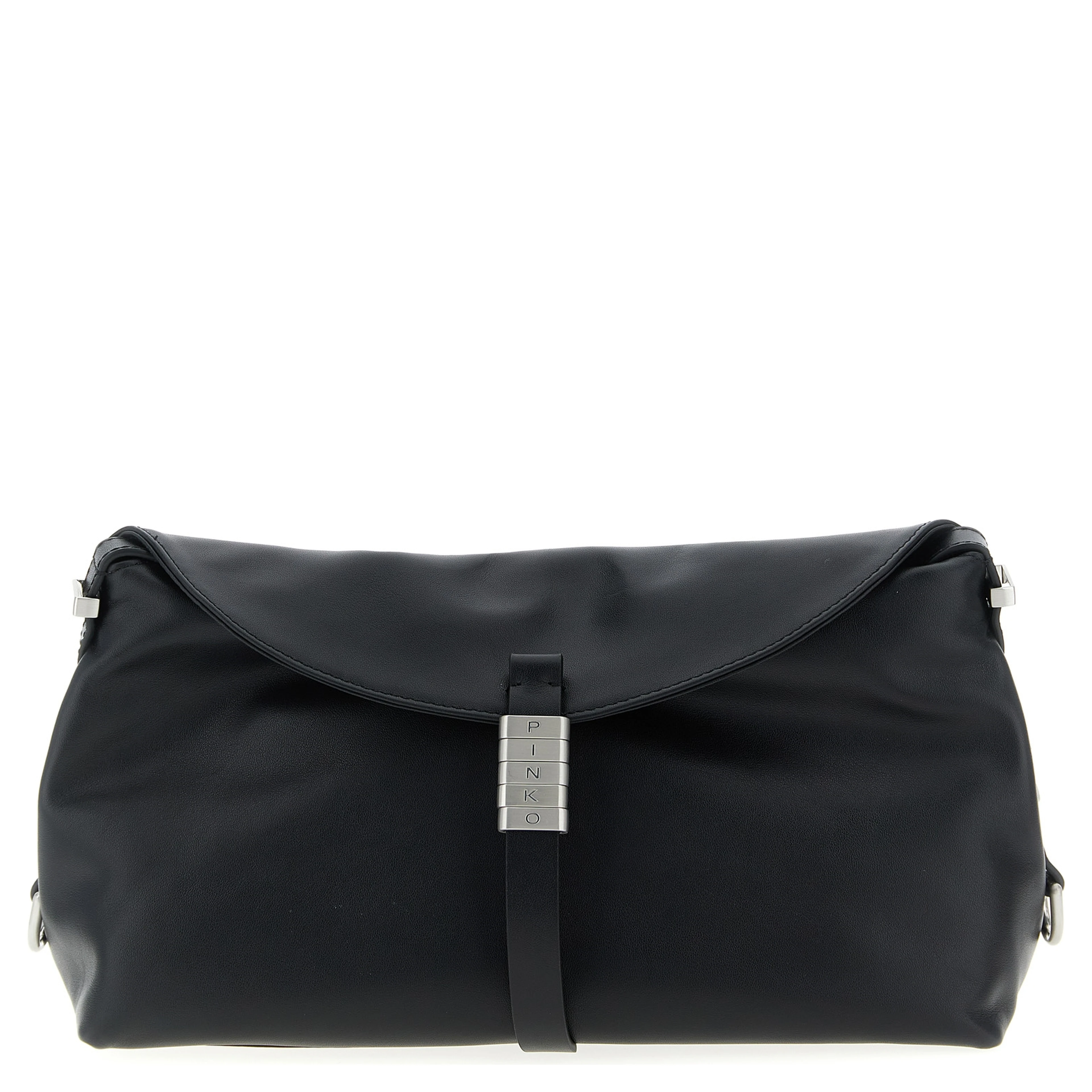 Black Goatskin Shoulder Bag