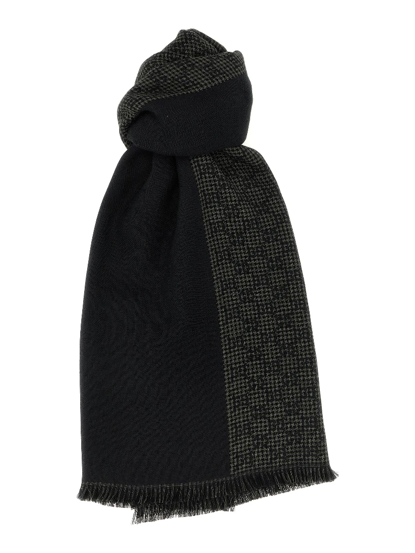 Multicolor Silk Foulard