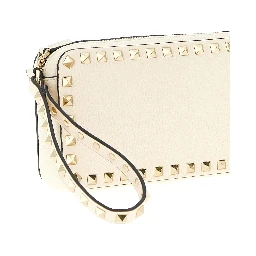 White Calfskin Clutch Bag