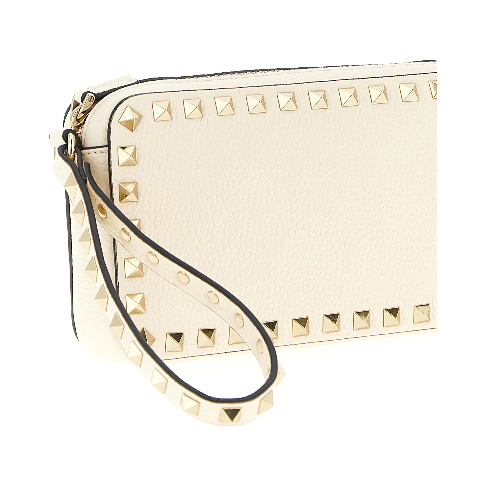 White Calfskin Clutch Bag