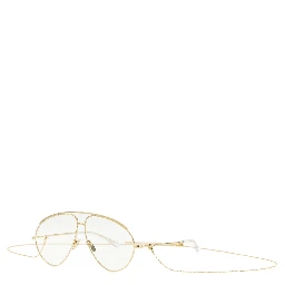 Gold Polyamide Sunglasses
