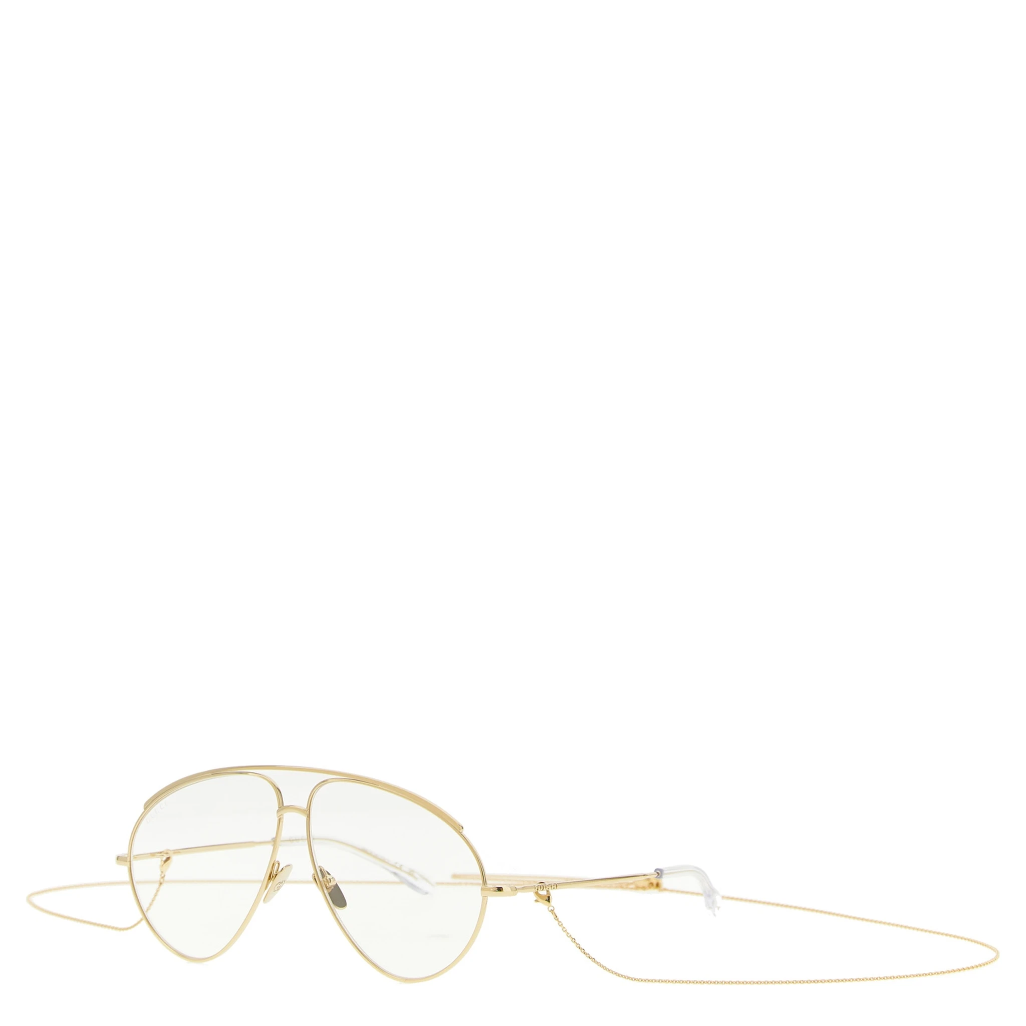 Gold Polyamide Sunglasses
