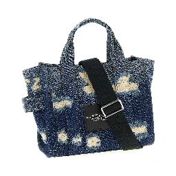 Blue Cotton Tote Bag