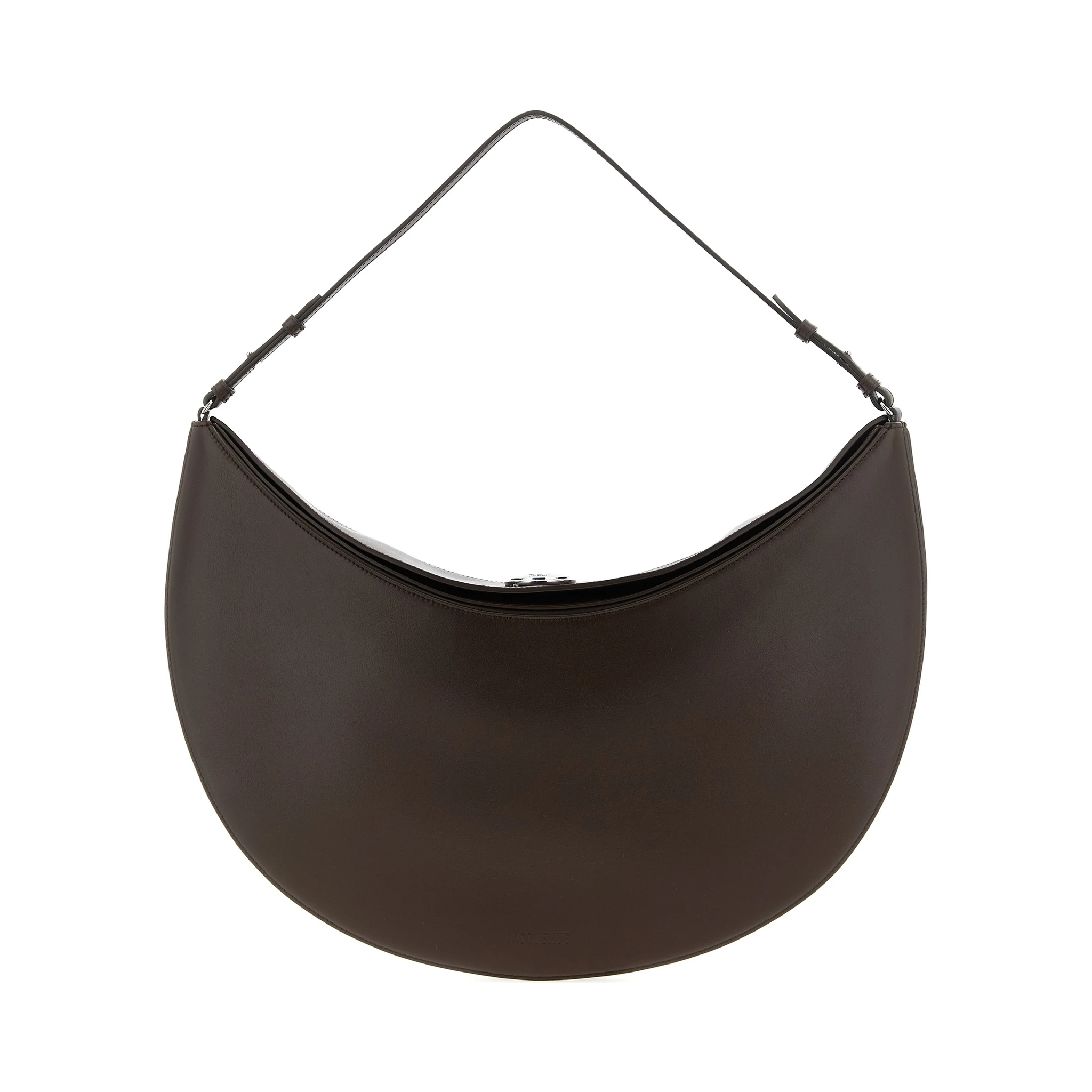 Brown Calfskin Shoulder Bag