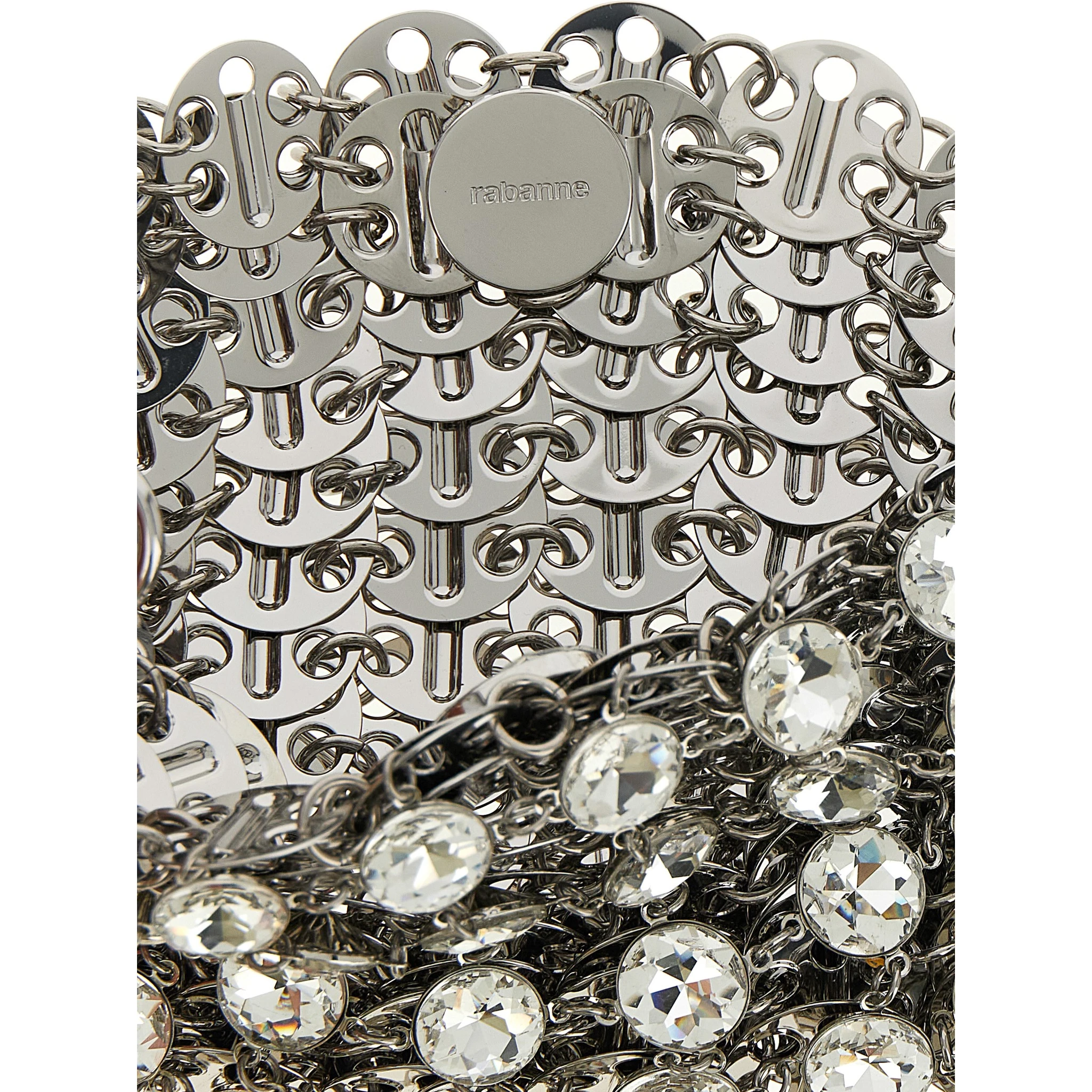 Silver Brass Shoulder Bag