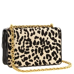 Multicolor Calfskin Shoulder Bag
