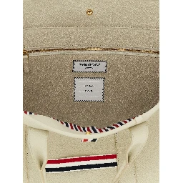 White Calfskin Tote Bag