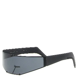 Black Stainless Steel Sunglasses