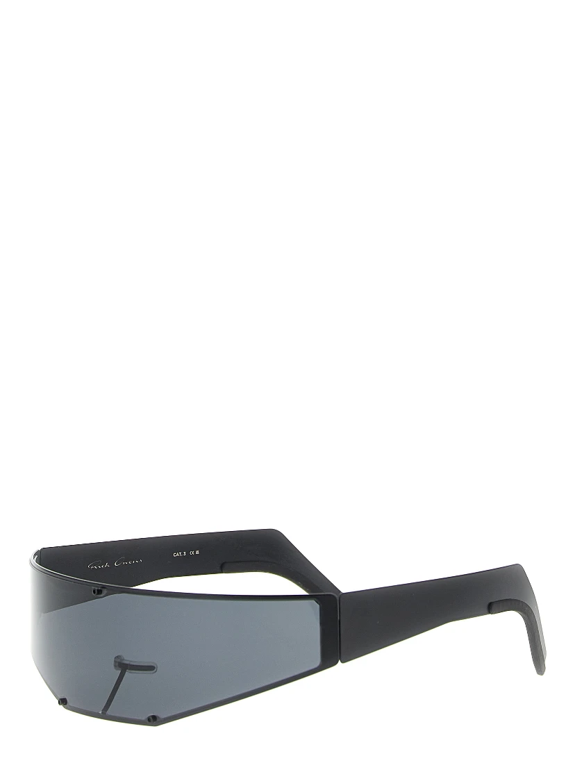 Black Stainless Steel Sunglasses