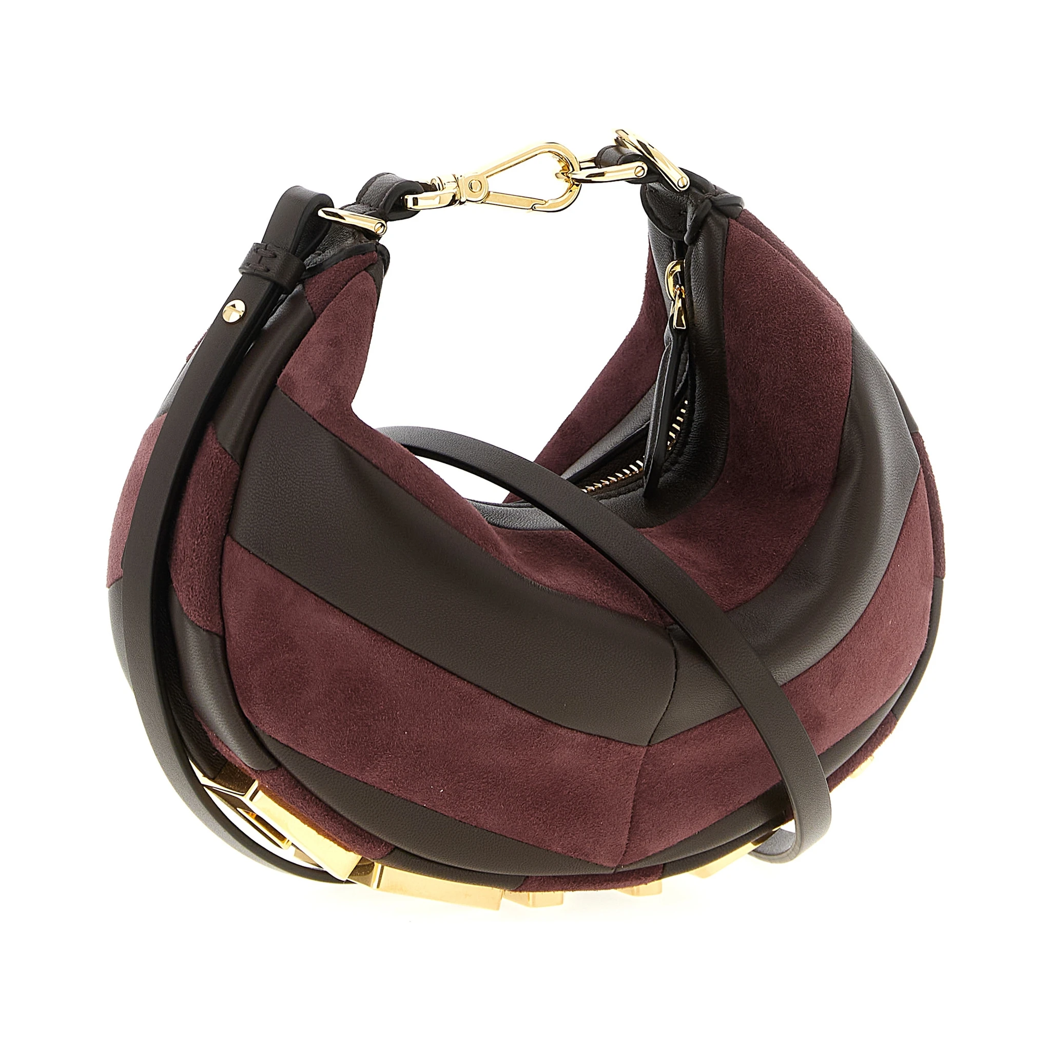 Multicolor Lamb Leather Handbag