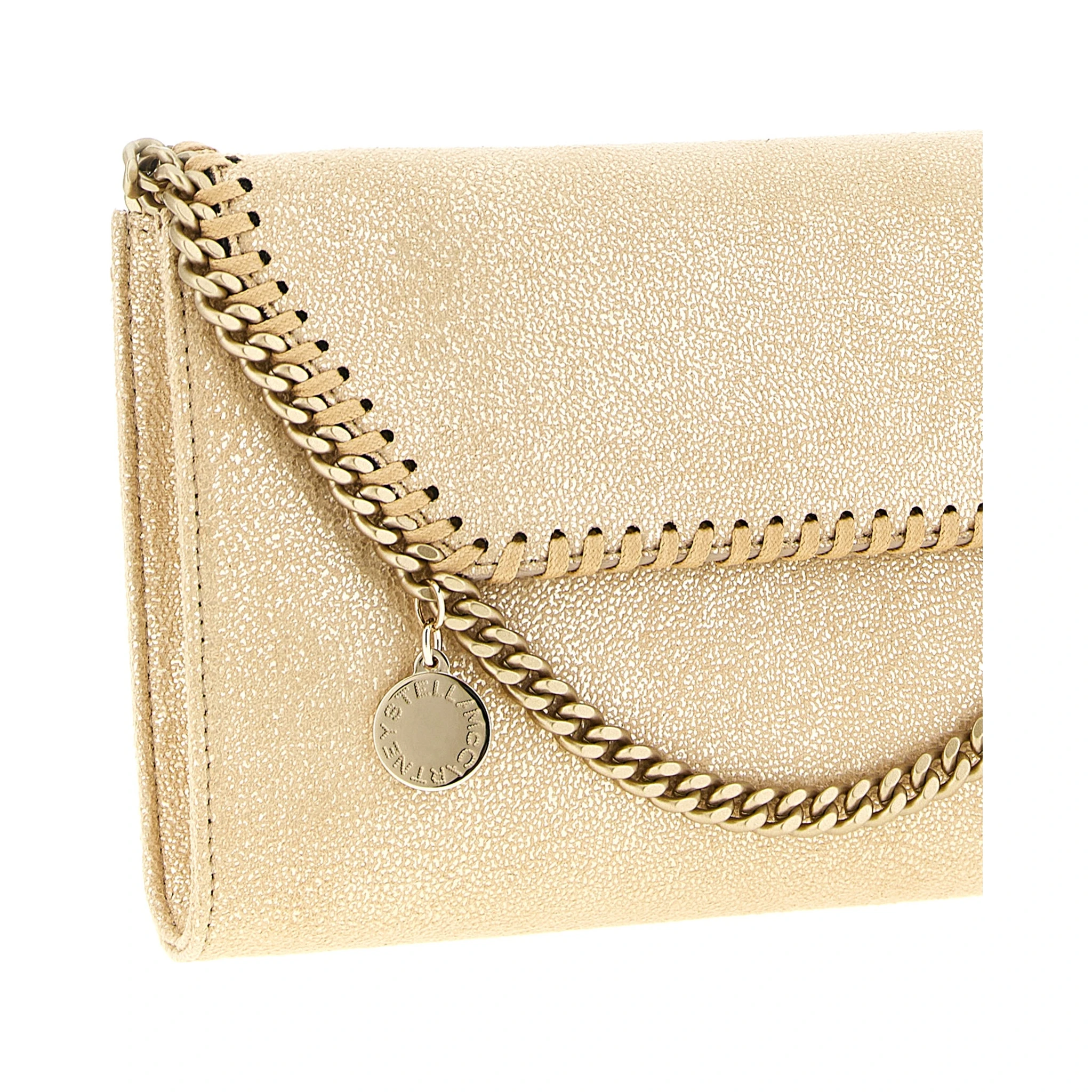 Gold Polyester Cardholder