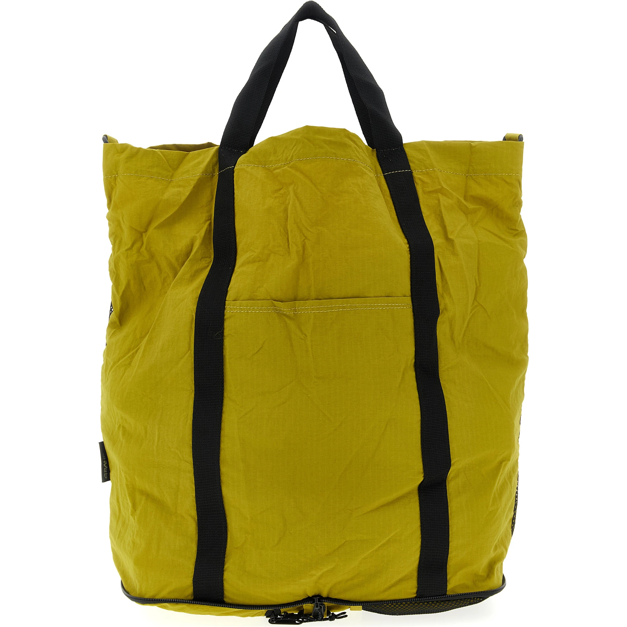 Bicolor Nylon Tote Bag