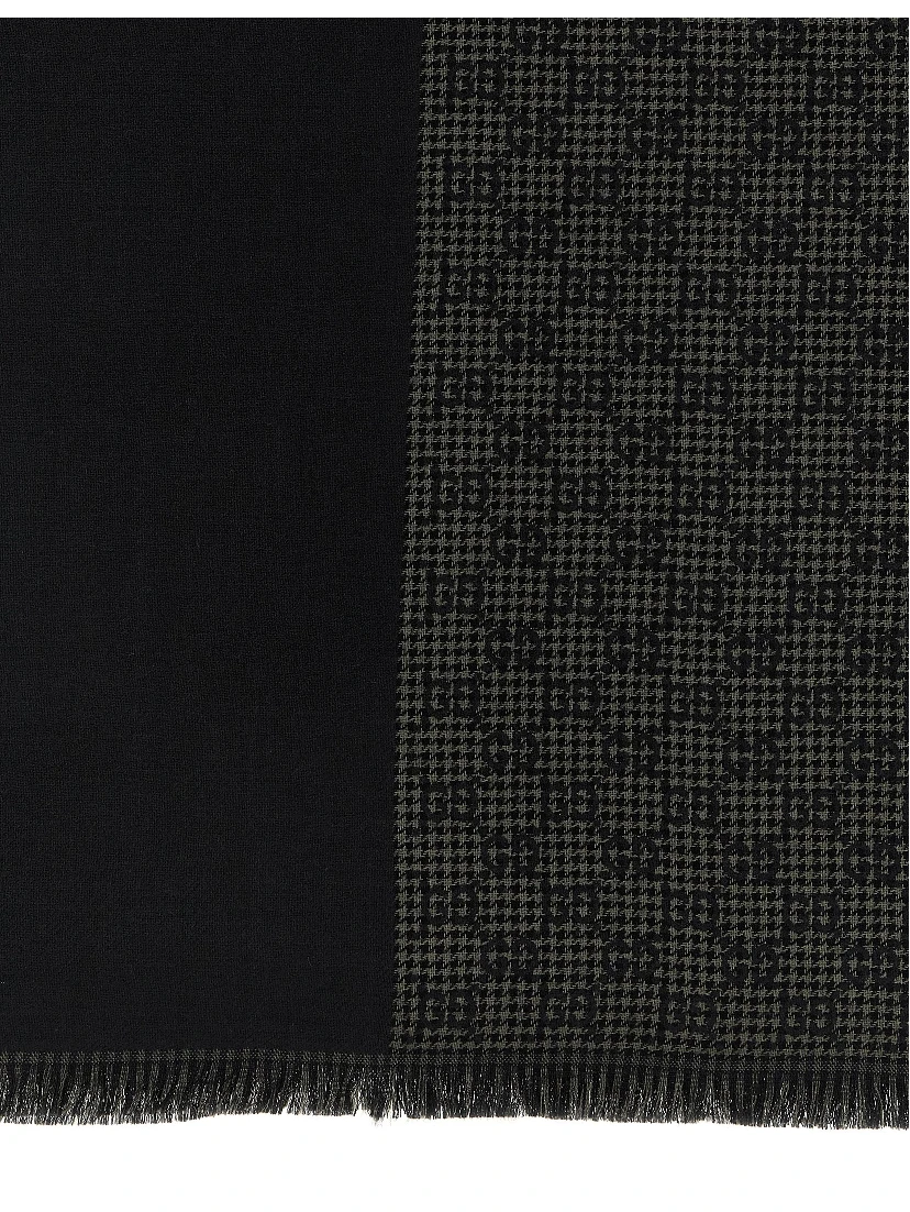Multicolor Silk Foulard
