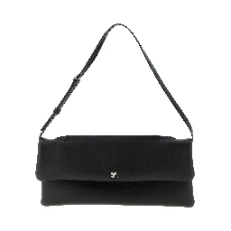 Black Cowhide Clutch Bag