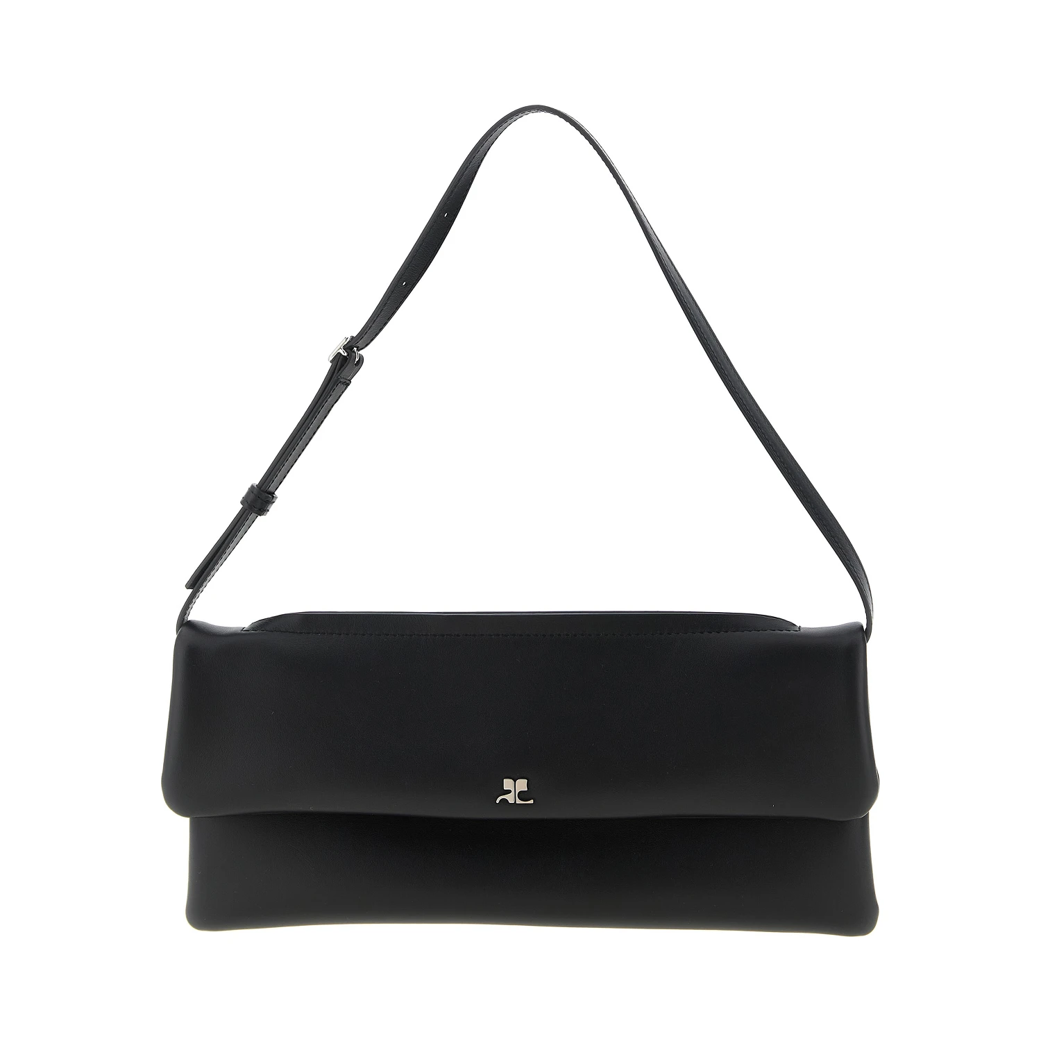 Black Cowhide Clutch Bag