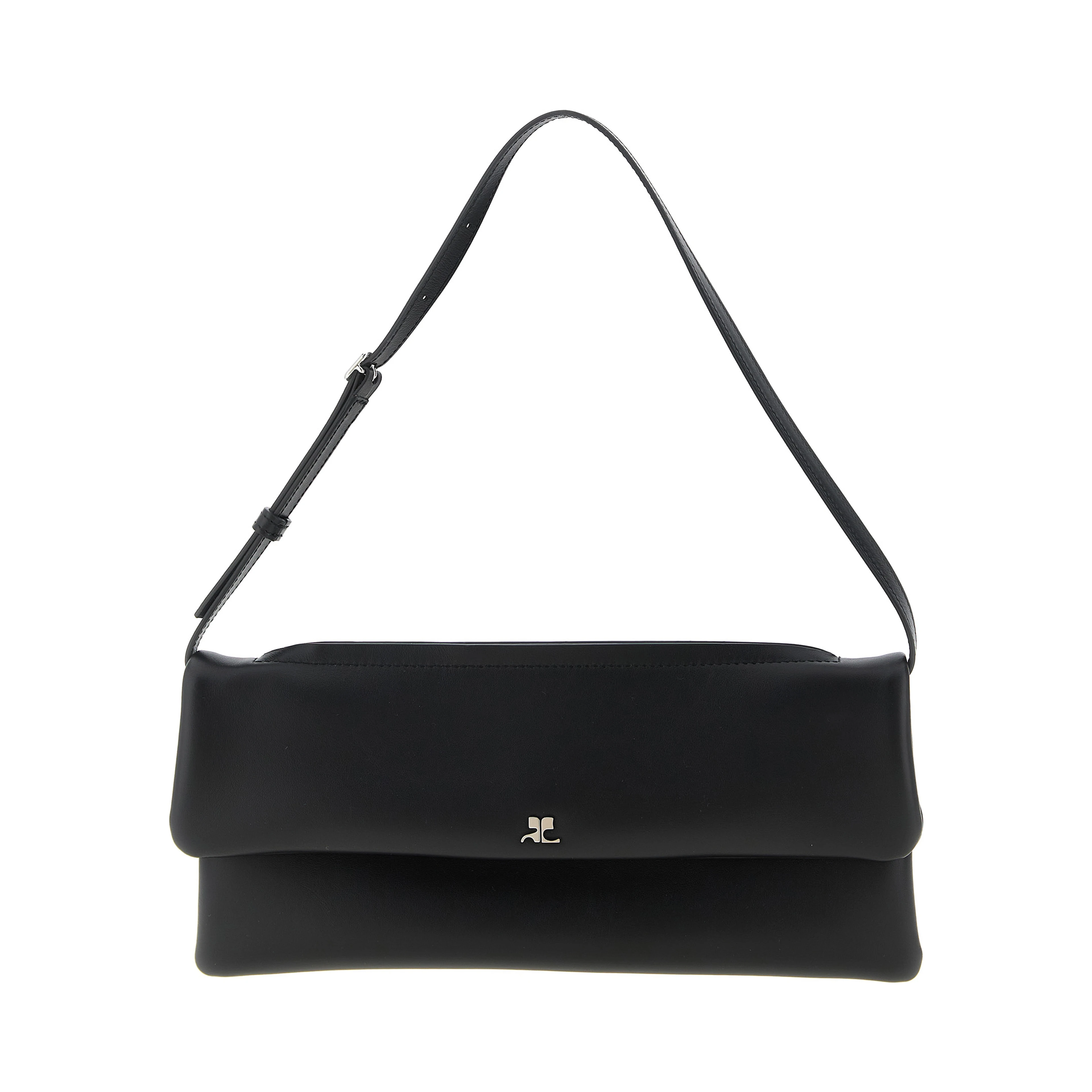 Black Cowhide Clutch Bag