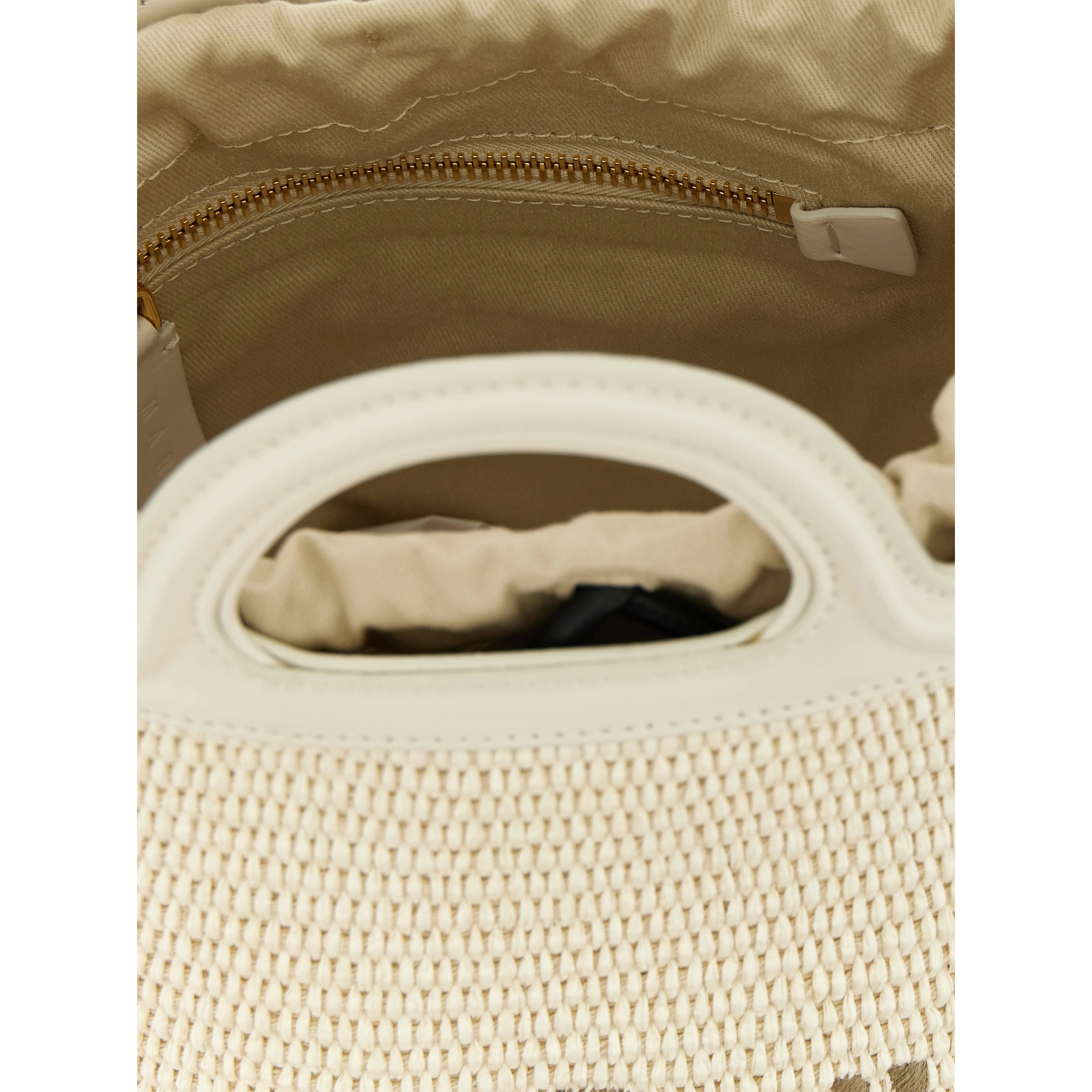 White Cotton Handbag