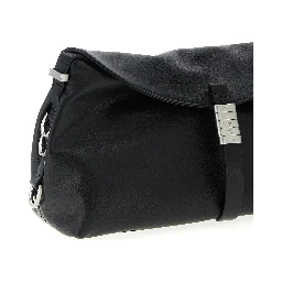 Black Goatskin Shoulder Bag