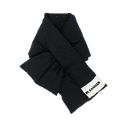 Black Cotton Foulard