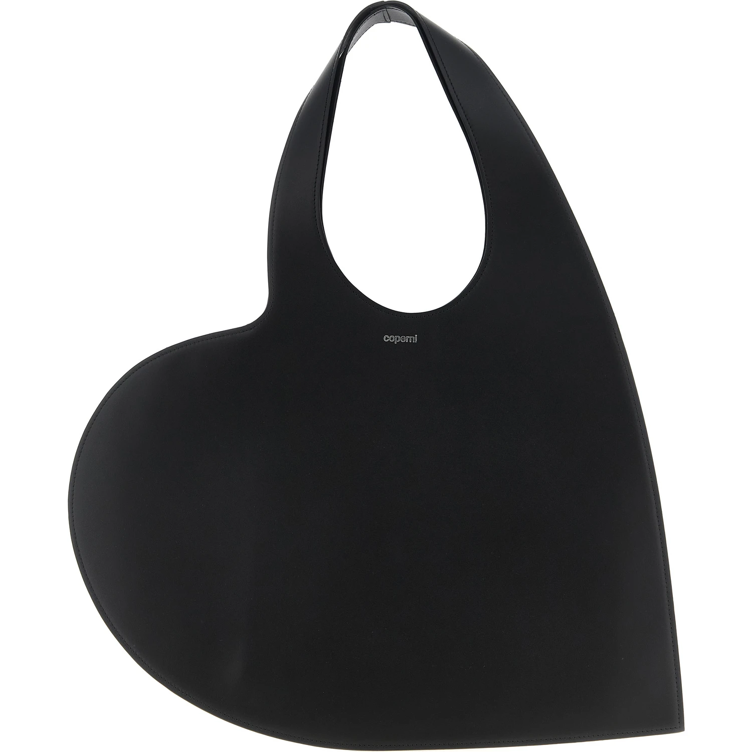 Black Cowhide Shoulder Bag