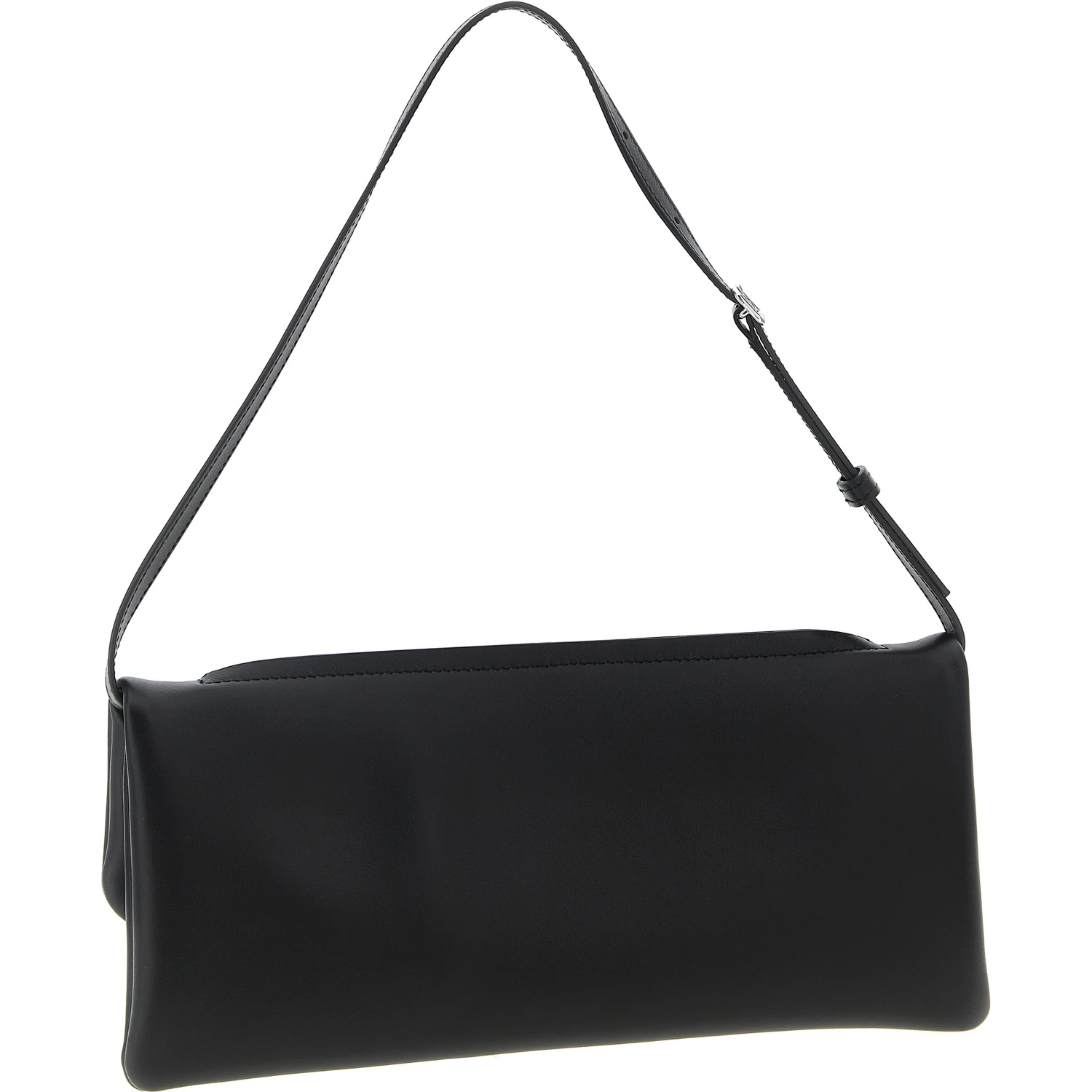 Black Cowhide Clutch Bag