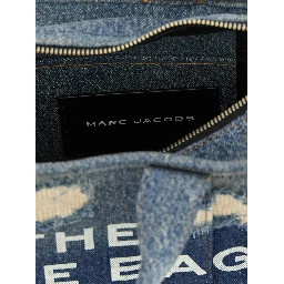 Blue Cotton Tote Bag