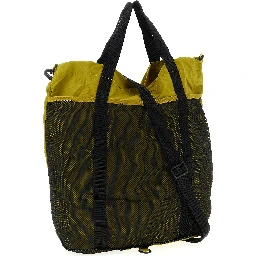 Bicolor Nylon Tote Bag