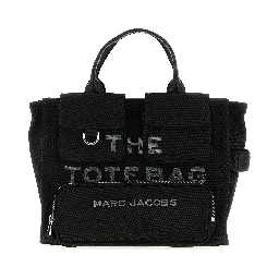 Black Cotton Handbag