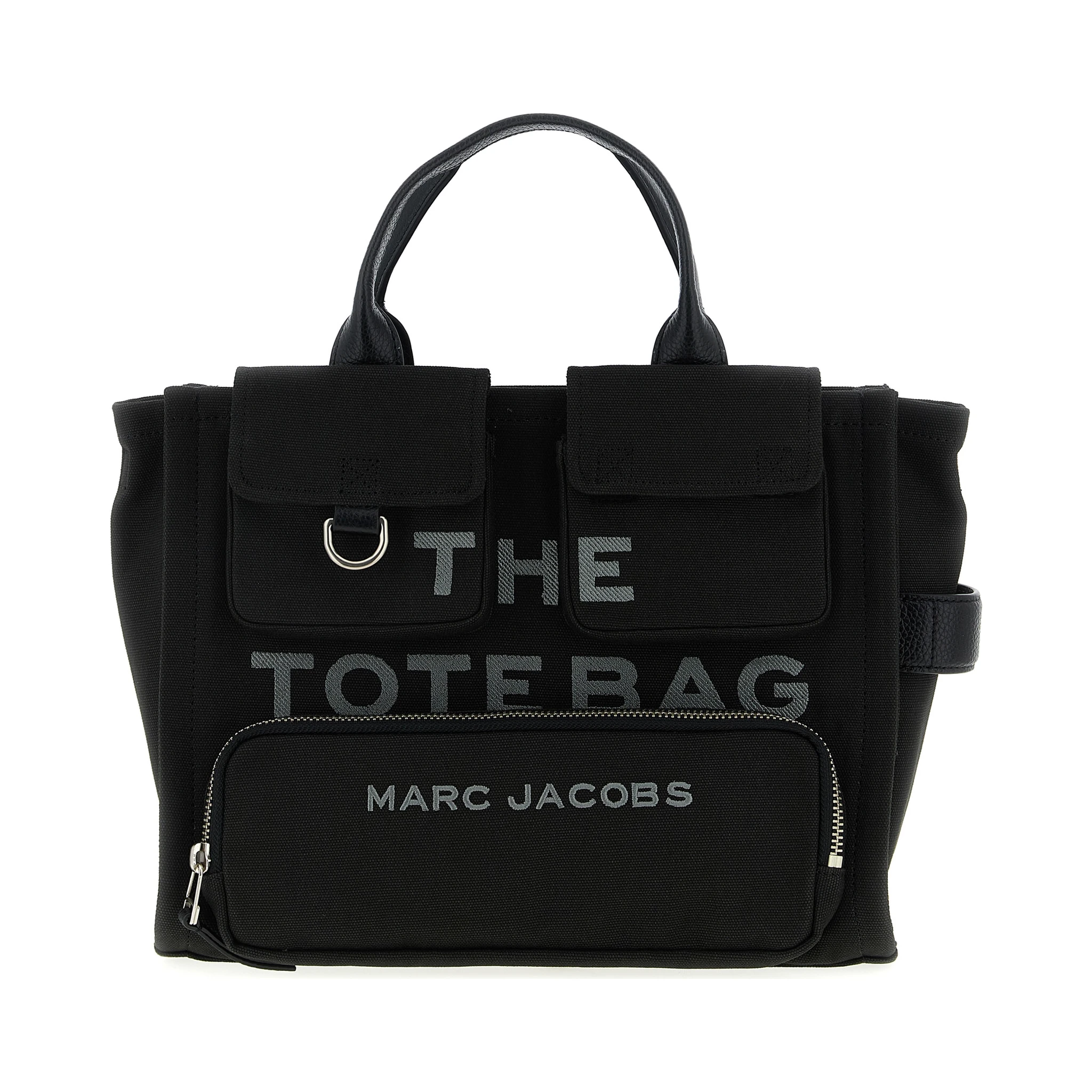 Black Cotton Handbag