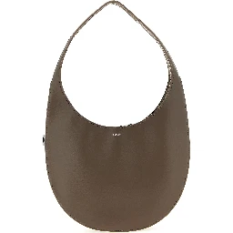 Brown Cowhide Shoulder Bag