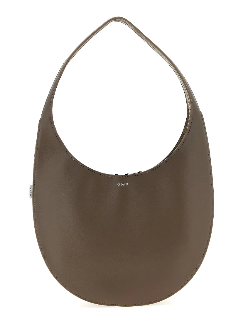 Brown Cowhide Shoulder Bag