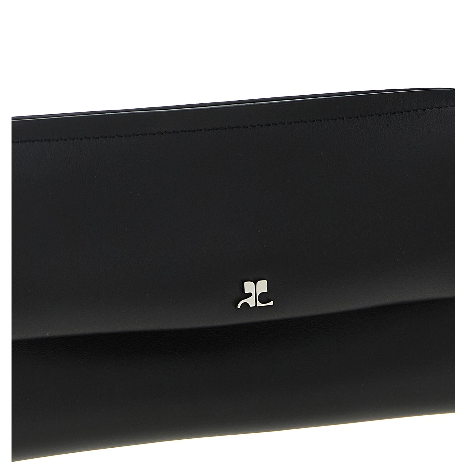 Black Cowhide Clutch Bag