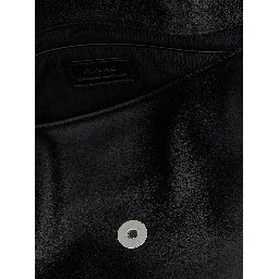 Black Goatskin Shoulder Bag