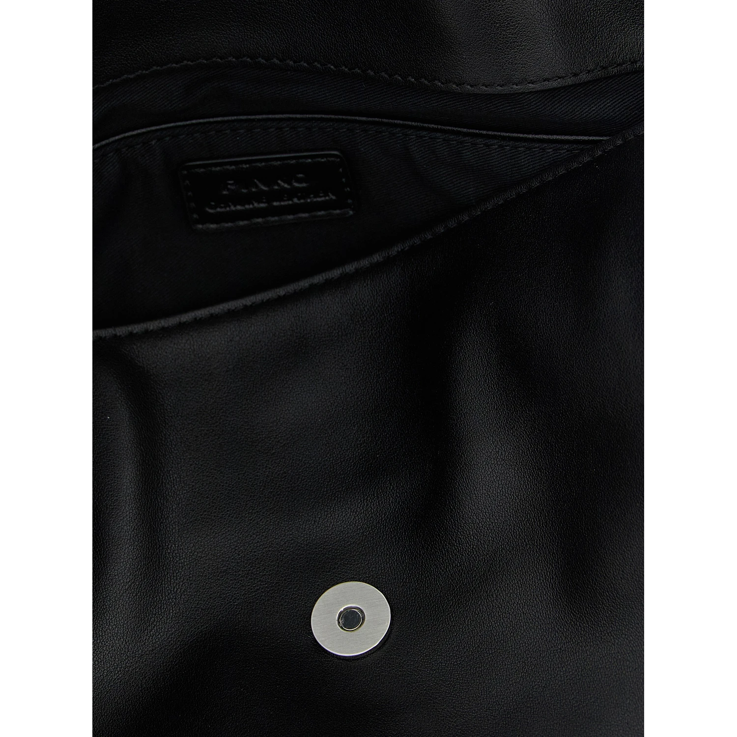 Black Goatskin Shoulder Bag