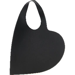 Black Cowhide Shoulder Bag